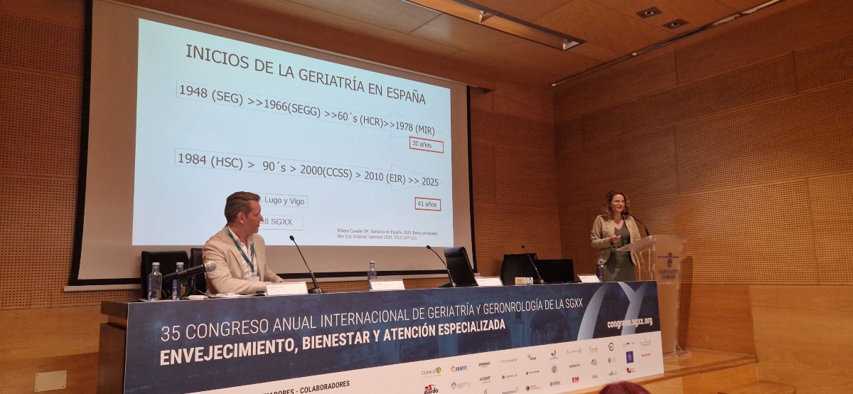 María del Rocío Mafeito Jiménez durante su